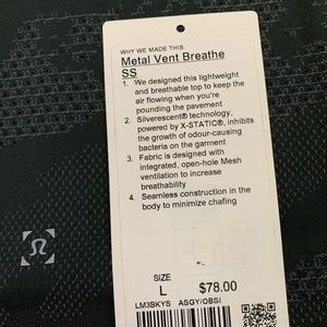 LuluLemon Metal Vent Breathe Short Sleeve Camo